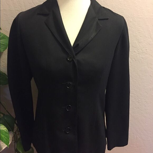 Liz Claiborne Jackets & Blazers - Liz Claiborne LizSport Petite Black Blazer Size P